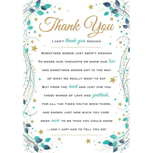Picture of I CANT THANK YOU ENOUGH